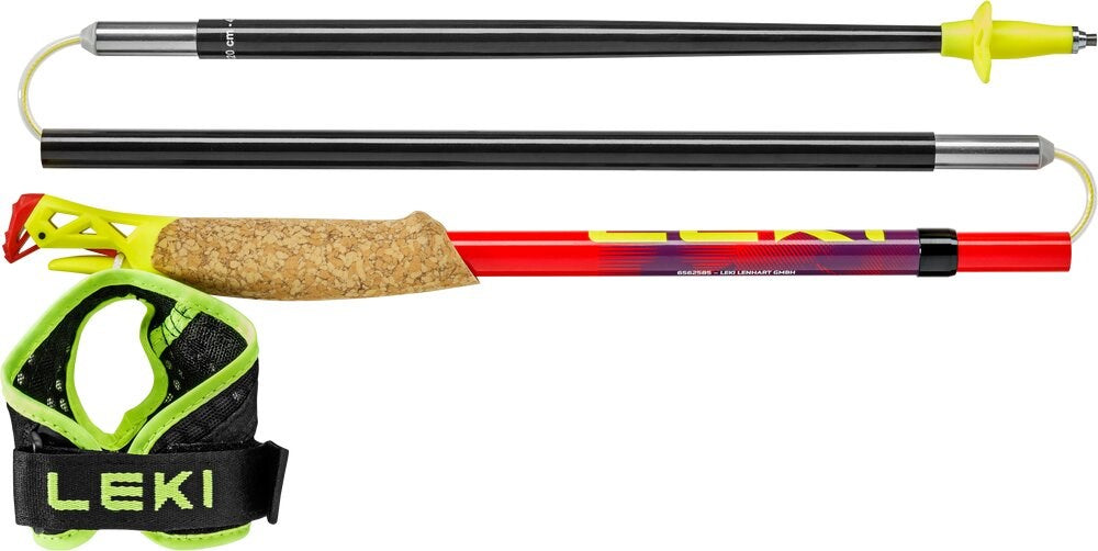 Трекинг щеки LEKI TRL Ultratrail FX One, 115 см, червени