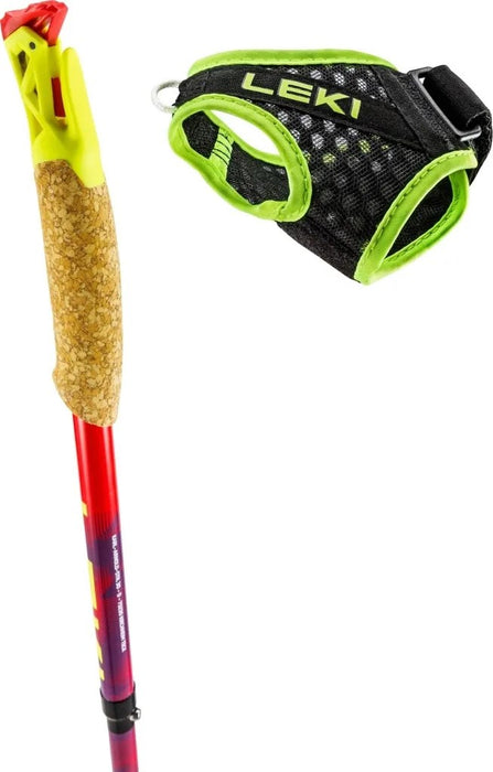 Трекинг щеки LEKI TRL Ultratrail FX One, 125 см, червени