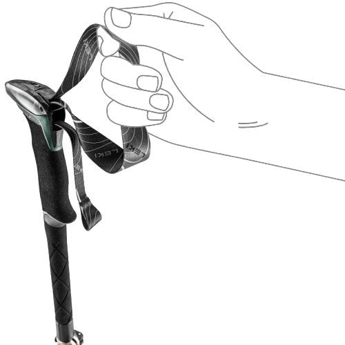 Трекинг щеки LEKI TR MAKALU FX, 110–130 см, зелени