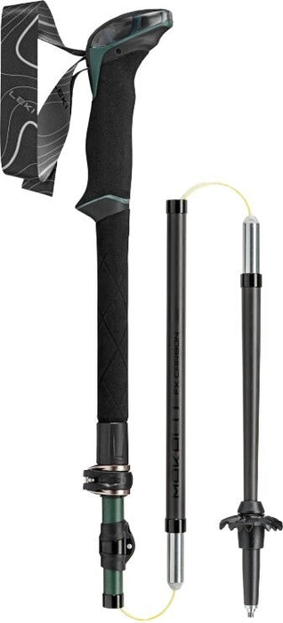Трекинг щеки LEKI TR MAKALU FX, 110–130 см, зелени