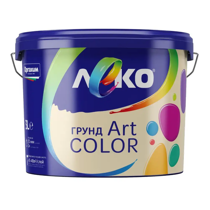 ЛЕКО ГРУНД ART COLOR 3L