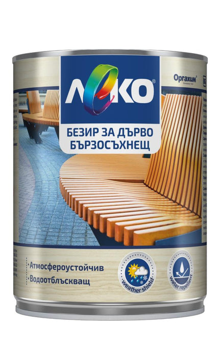 ЛЕКО БЕЗИР ЗА ДЪРВО БЪРЗОСЪХНЕЩ 3L