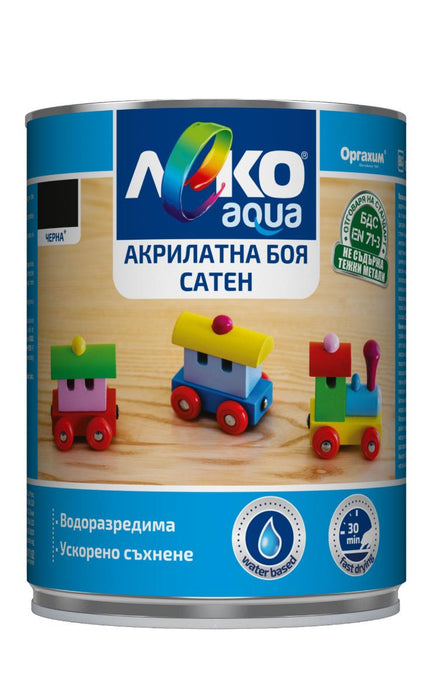 ЛЕКО AQUA ЧЕРНА САТЕН 700 ML