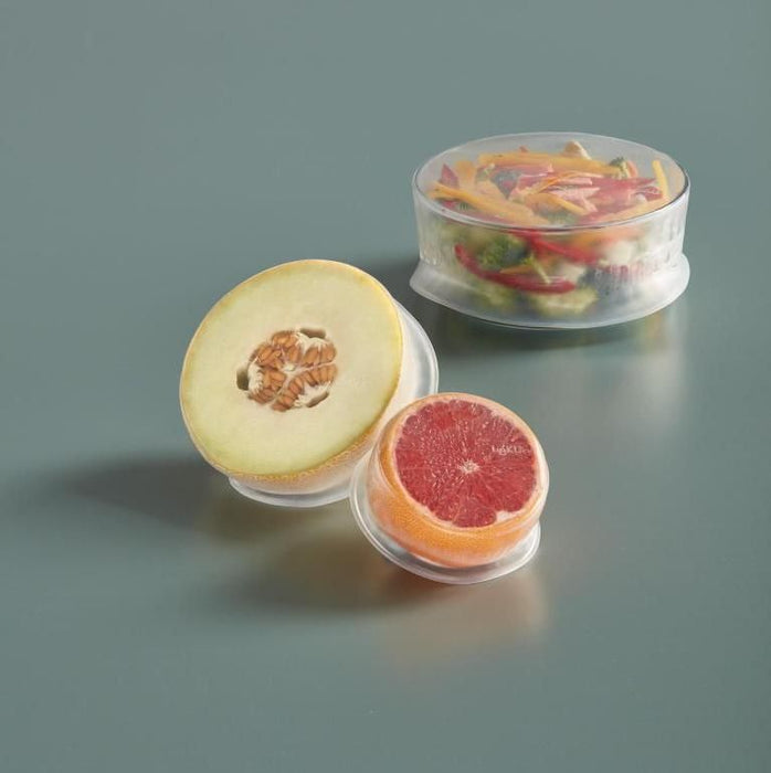 Силиконови капаци Lekue - 8.5 cm, 2 броя, прозрачни