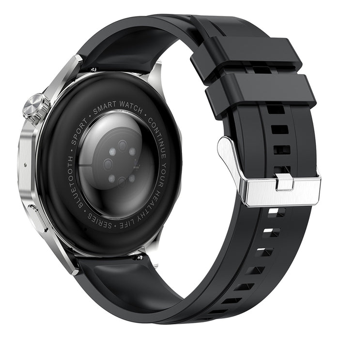 Смарт часовник LEMFO HK4 AMOLED SILVER 46 MM, ПУЛСОМЕР, SPO2