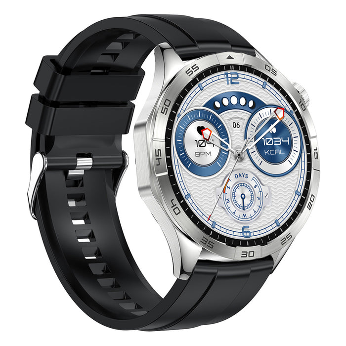 Смарт часовник LEMFO HK4 AMOLED SILVER 46 MM, ПУЛСОМЕР, SPO2