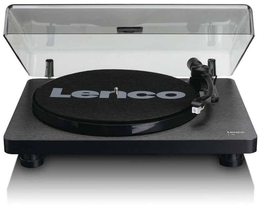 Грамофон Lenco - L-30BK, черен