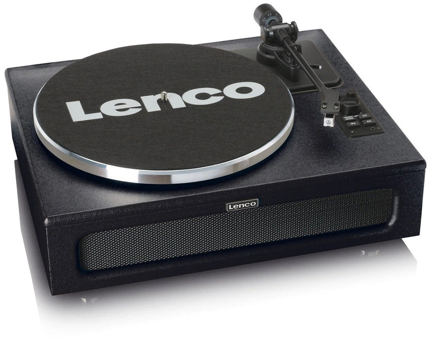 Грамофон Lenco - LS-430BK, автоматичен, черен