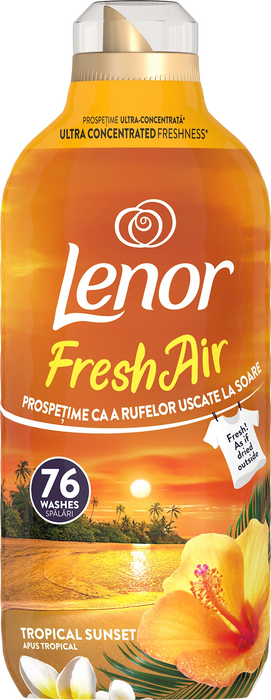 Омекотител Tropical Sunset, 76 пранета, 1,064 ml