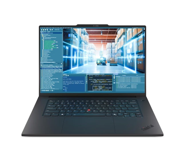 Lenovo ThinkPad P1 G8 Intel Core Ultra 7 255H, 16C (6 до 5.1GHz, 24MB), 32GB LPCAMM2 LPDDR5x-7467, 1TB SSD, 16" WUXGA (1920x1200) IPS AG, NVIDIA RTX PRO 2000/8GB, 5MP&IR камера, подсветка на клавиатурата, WLAN, BT, FPR, Win11Pro, 3Y Premier