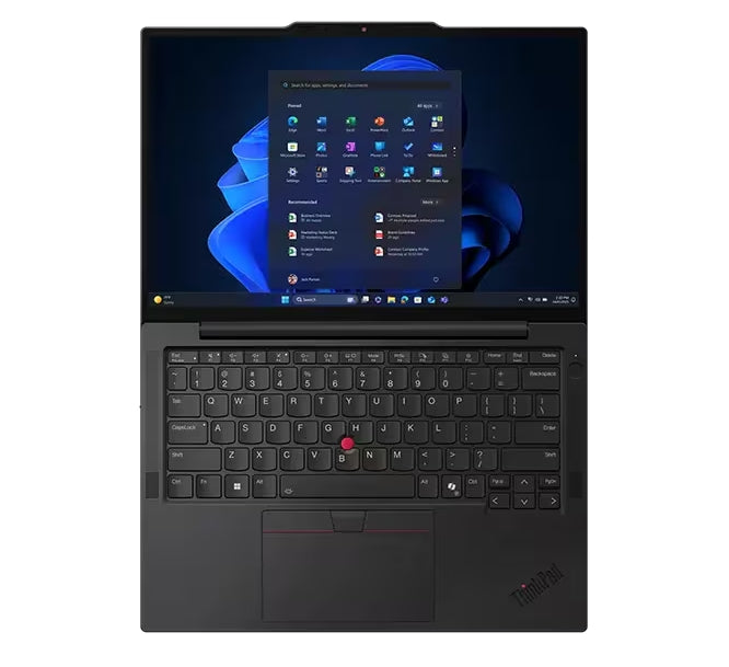 Lenovo ThinkPad X13 G6 Intel Core Ultra 7 255U, 12C (до 5.2GHz, 12MB), 32GB LPDDR5x-8400, 512GB SSD, 13.3" WUXGA (1920x1200) IPS AG, вградена графика, 5MP&IR камера, WLAN, BT, Quectel EM061K-GL 4G, подсветка на клавиатурата, SCR, FPR, Win11Pro, 3Y Premier