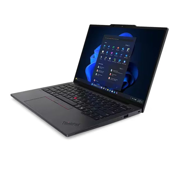 Lenovo ThinkPad X13 G6 Intel Core Ultra 7 255U, 12C (до 5.2GHz, 12MB), 32GB LPDDR5x-8400, 512GB SSD, 13.3" WUXGA (1920x1200) IPS AG, вградена графика, 5MP&IR камера, WLAN, BT, Quectel EM061K-GL 4G, подсветка на клавиатурата, SCR, FPR, Win11Pro, 3Y Premier