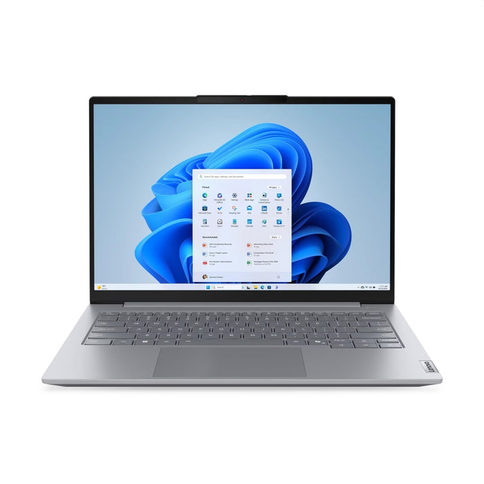 Lenovo ThinkBook 14 G8 IntelCore Ultra 5 135H, 14C (до 4.6GHz, 18MB), 16GB DDR5-5600, 1TB SSD, 14" WUXGA (1920x1200) IPS AG, Intel Arc Graphics, 1080p&IR камера, подсветена клавиатура, 3-клетъчна, WLAN, BT, FPR, DOS, 3-годишна гаранция на място