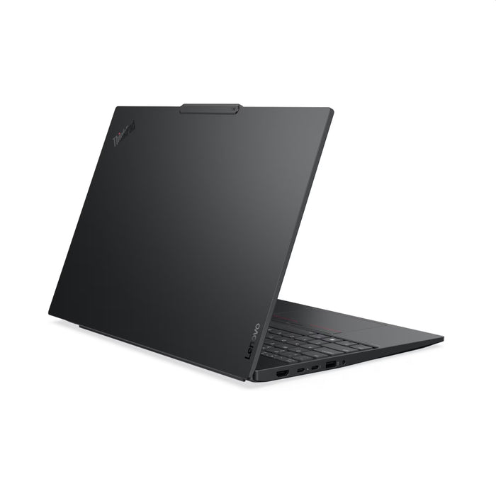 Lenovo ThinkPad E16 G3 Intel Core Ultra 7 255H, 16C (до 5.1GHz, 24MB), 32GB DDR5-5600, 1TB SSD, 16" WUXGA (1920x1200) IPS AG, Intel Arc 140T GPU Graphics, 1080p&IR камера, подсветка на клавиатурата, английски език, 4-клетъчна батерия, FPR, WLAN, BT, Win 1