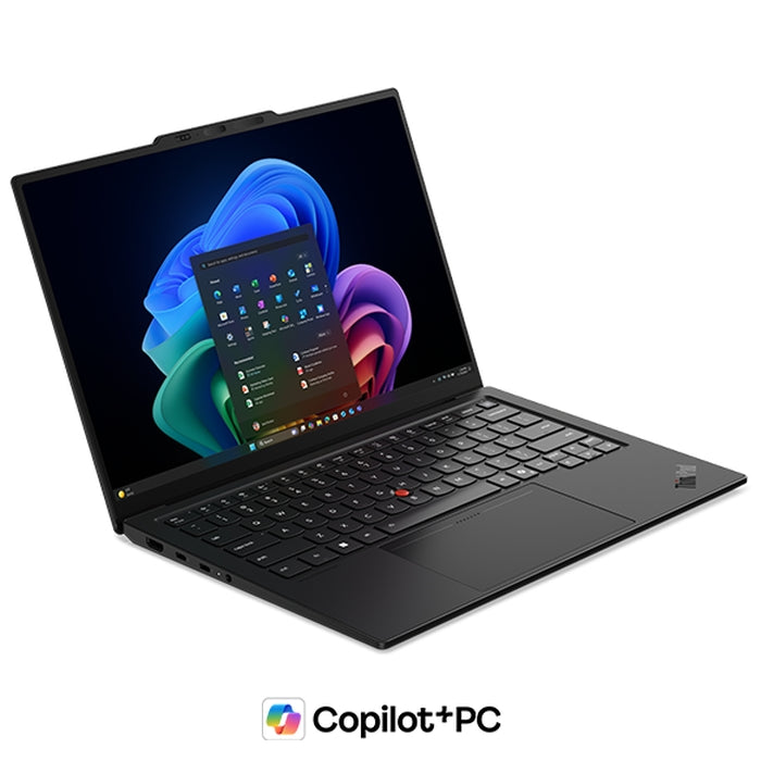 Lenovo ThinkPad X1 Carbon G14 Intel Core Ultra 7 355, 8C (до 4.7GHz, 12MB), 32GB LPDDR5X-7467, 1TB SSD, 14" 2.8K (2880x1800) OLED AG, AR, AS, Touch, Copilot, Intel Graphics, UHD 10MP&IR Cam, Backlit keyboard, WLAN, BT, FPR, 3-клетъчна батерия, Win 11 Pro,