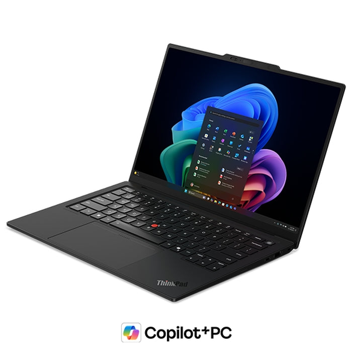 Lenovo ThinkPad X1 Carbon G14 Intel Core Ultra 7 355, 8C (до 4.7GHz, 12MB), 32GB LPDDR5X-7467, 1TB SSD, 14" 2.8K (2880x1800) OLED AG, AR, AS, Touch, Copilot, Intel Graphics, UHD 10MP&IR Cam, Backlit keyboard, WLAN, BT, FPR, 3-клетъчна батерия, Win 11 Pro,