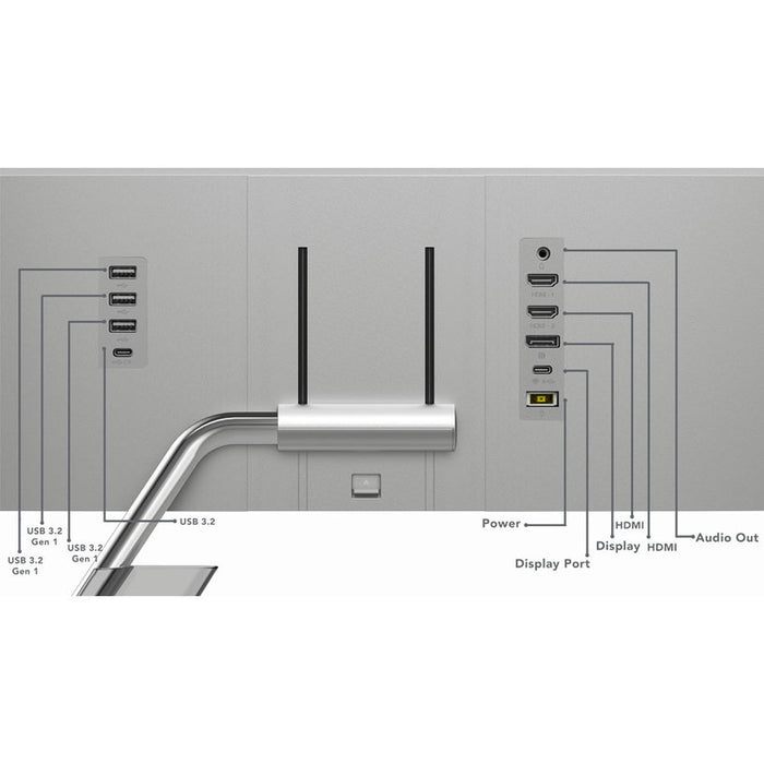 Монитор LENOVO Q27H-20 66EDUAC1EU 0.233 мм, 178°/178°, IPS, 27.0 ", 68.6 см, 2560x1440, 70.00 Hz, HDMI, DisplayPort, USB-C, СРЕБРИСТ