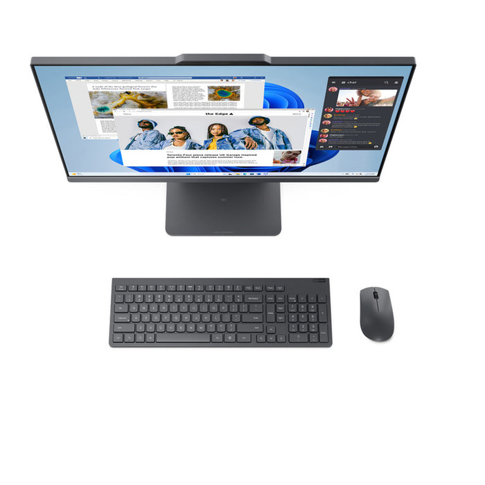 Настолен компютър LENOVO IdeaCentre AIO 24ARR9 F0HR001KRI SSD 512 GB, AMD RYZEN 5 7535HS, AMD RADEON 660M GRAPHICS, 8+8 GB, 4800 MHz, WINDOWS 11