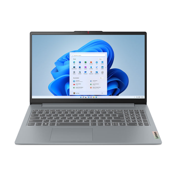 Лаптоп LENOVO IdeaPad Slim 3 15IAN8 82XB008PBM 15.6 ", INTEL CORE I3-N305, RAM 8 GB, SSD 512 GB, INTEL UHD GRAPHICS, WINDOWS 11, ARCTIC GREY