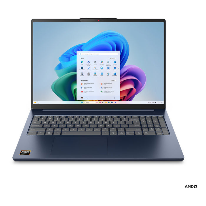 Лаптоп LENOVO IdeaPad Slim 5 16ARP10 83HU000SBM 16.0 ", AMD RYZEN 7 7735HS, RAM 32 GB, SSD 1000 GB, AMD RADEON 680M GRAPHICS, WINDOWS 11, COSMIC BLUE