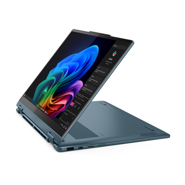 LENOVO Yoga 7 2-в-1 AMD Ryzen AI 5 340 14 инча WUXGA OLED 400N Touch HDR 24GB DDR5 1TB PCIe W11H Tidal Teal