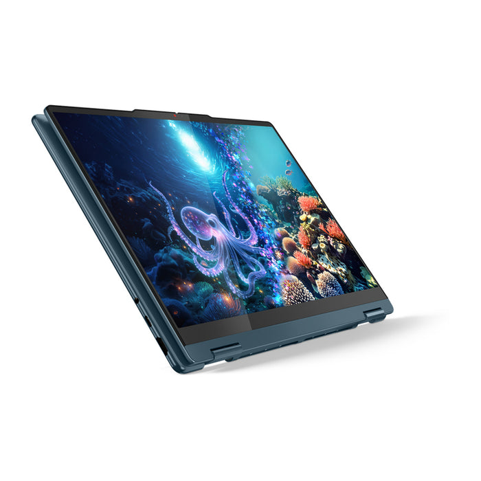 LENOVO Yoga 7 2-в-1 AMD Ryzen AI 5 340 14 инча WUXGA OLED 400N Touch HDR 24GB DDR5 1TB PCIe W11H Tidal Teal