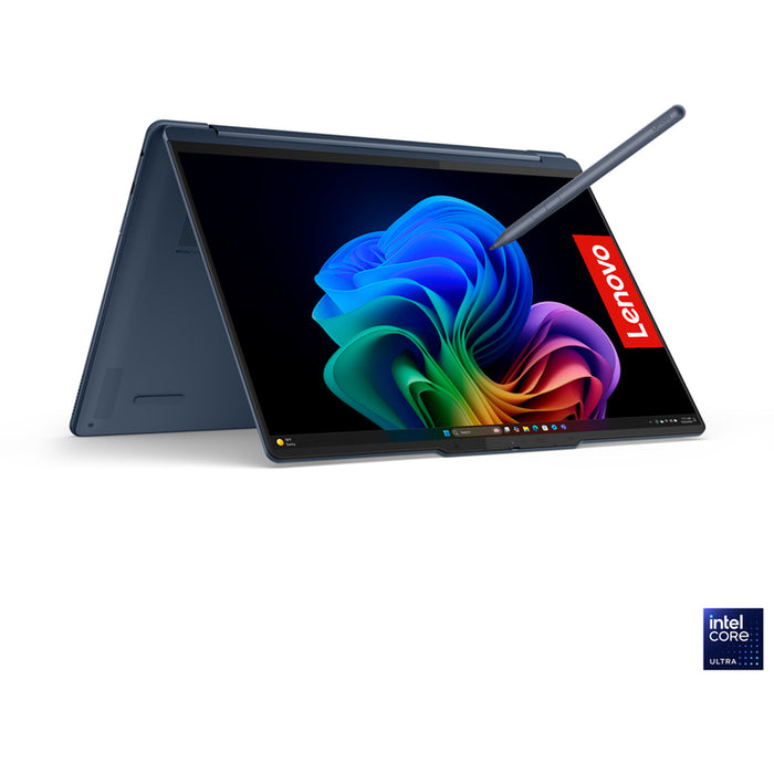 Лаптоп 2 в 1 LENOVO YOGA 9 2in1 14ILL10 83LC000XBM 14.0 ", INTEL CORE ULTRA 7 258V, RAM 32 GB, SSD 1000 GB, INTEL ARC GRAPHICS 140V, WINDOWS 11, COSMIC BLUE