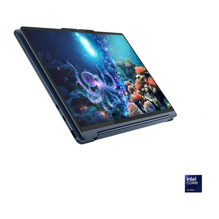 Лаптоп 2 в 1 LENOVO YOGA 9 2in1 14ILL10 83LC000XBM 14.0 ", INTEL CORE ULTRA 7 258V, RAM 32 GB, SSD 1000 GB, INTEL ARC GRAPHICS 140V, WINDOWS 11, COSMIC BLUE