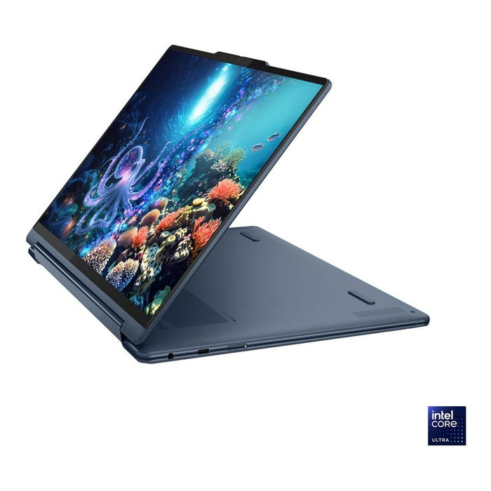 Лаптоп 2 в 1 LENOVO YOGA 9 2in1 14ILL10 83LC000XBM 14.0 ", INTEL CORE ULTRA 7 258V, RAM 32 GB, SSD 1000 GB, INTEL ARC GRAPHICS 140V, WINDOWS 11, COSMIC BLUE