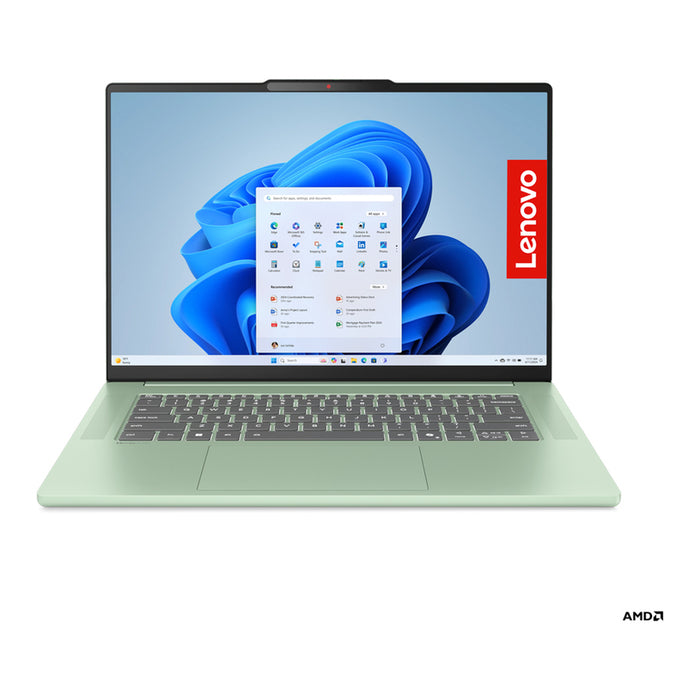 Лаптоп LENOVO IdeaPad Slim 5 15ARP10 83J30053BM 15.1 ", AMD RYZEN 7 7735HS, RAM 16 GB, SSD 512 GB, AMD RADEON 680M GRAPHICS, WINDOWS 11, SEAFOAM GREEN