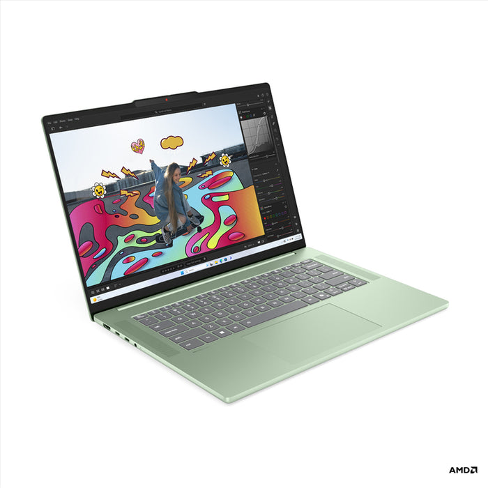 Лаптоп LENOVO IdeaPad Slim 5 15ARP10 83J30053BM 15.1 ", AMD RYZEN 7 7735HS, RAM 16 GB, SSD 512 GB, AMD RADEON 680M GRAPHICS, WINDOWS 11, SEAFOAM GREEN