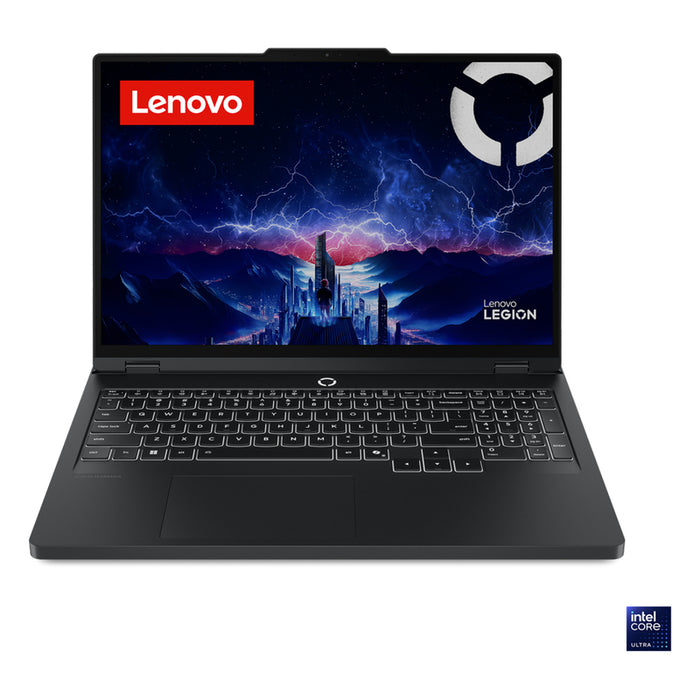 LENOVO Legion Pro 5 Intel Core Ultra 9 275HX 16 инча WQXGA OLED 500N 165Hz HDR 32GB DDR5 1TB PCIe RTX5070Ti 12GB noOS Eclipse Черен