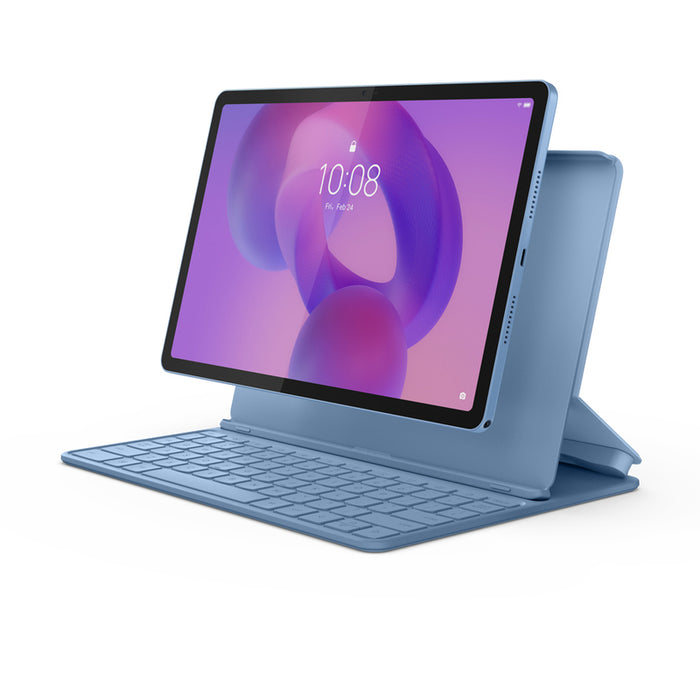 LENOVO Idea Tab WiFi MediaTek D6300 2.4GHz 11-инчов 2.5k 8GB DDR4x 256GB UFS Android 15 Полярно син + клавиатура и писалка
