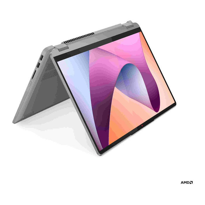 Лаптоп 2 в 1 LENOVO IdeaPad Flex 5 14ABR8 82XX00GDBM С ПИСАЛКА В КОМПЛЕКТА 14.0 ", AMD RYZEN 7 5825U, RAM 16 GB, SSD 512 GB, AMD RADEON GRAPHICS, WINDOWS 11, ARCTIC GREY