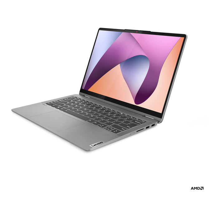 Лаптоп 2 в 1 LENOVO IdeaPad Flex 5 14ABR8 82XX00GDBM С ПИСАЛКА В КОМПЛЕКТА 14.0 ", AMD RYZEN 7 5825U, RAM 16 GB, SSD 512 GB, AMD RADEON GRAPHICS, WINDOWS 11, ARCTIC GREY