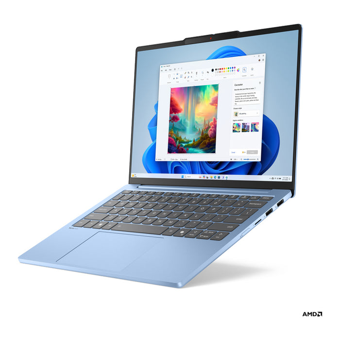 Лаптоп LENOVO IdeaPad Slim 5 13ARP10 83J20049BM 13.3 ", AMD RYZEN 7 7735HS, RAM 16 GB, SSD 1000 GB, AMD RADEON 680M GRAPHICS, WINDOWS 11, POLAR BLUE