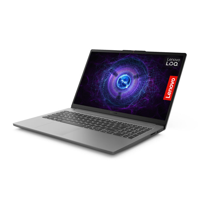 Гейминг лаптоп LENOVO LOQ ESSENTIAL 15IAX9E 83LK001XRM 15.6 ", INTEL CORE I5-12450HX, RAM 16 GB, SSD 512 GB, NVIDIA GEFORCE RTX2050, 4 GB GDDR6, LUNA GREY