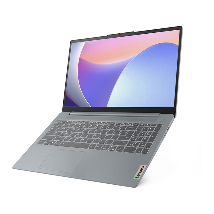Лаптоп LENOVO IdeaPad Slim 3 15IAN8 82XB00F4BM 15.6 ", INTEL N100, RAM 4 GB, SSD 128 GB, INTEL UHD GRAPHICS, WINDOWS 11 HOME S, ARTIC GREY