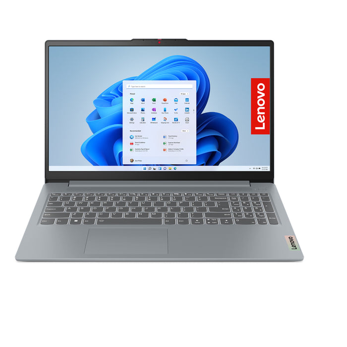 Лаптоп LENOVO IdeaPad Slim 3 15AMN8 82XQ00TNBM 15.6 ", AMD RYZEN 5 7520U, RAM 16 GB, SSD 512 GB, AMD RADEON 610M GRAPHICS, WINDOWS 11, ARCTIC GREY