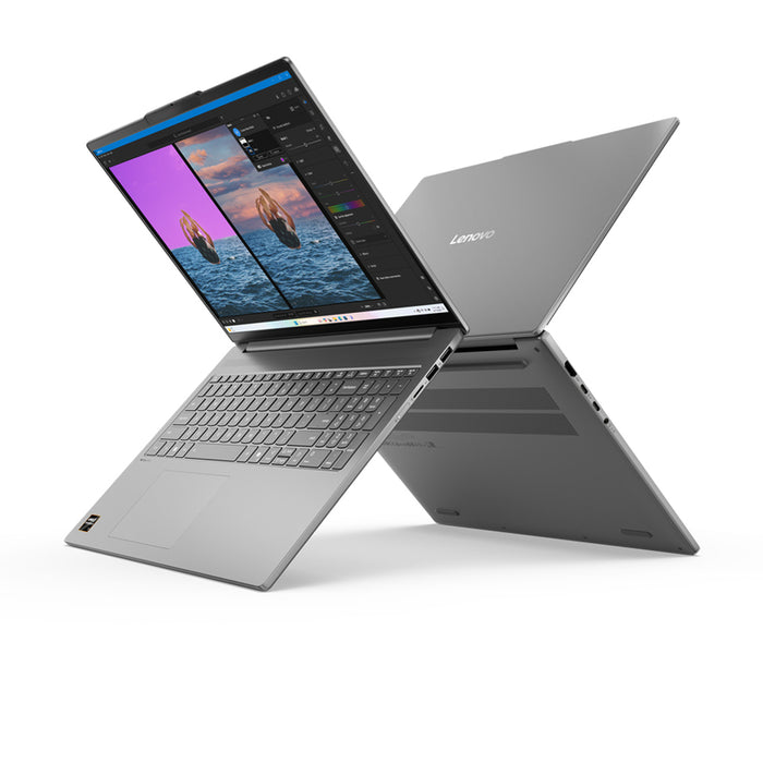LENOVO IdeaPad Slim 5 AMD Ryzen 5 7535HS 16-инчов WUXGA AG 32GB DDR5 512GB PCIe NoOS Luna Grey