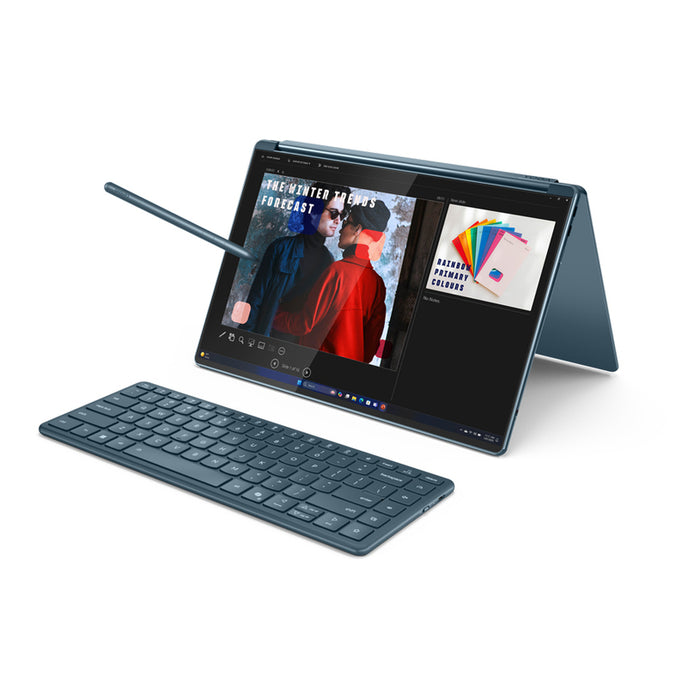LENOVO Yoga Book 9 Intel Core Ultra 7 255H 14 инча 2.8K OLED 500N 120Hz 32GB DDR5x 1TB PCIe W11H Tidal Teal