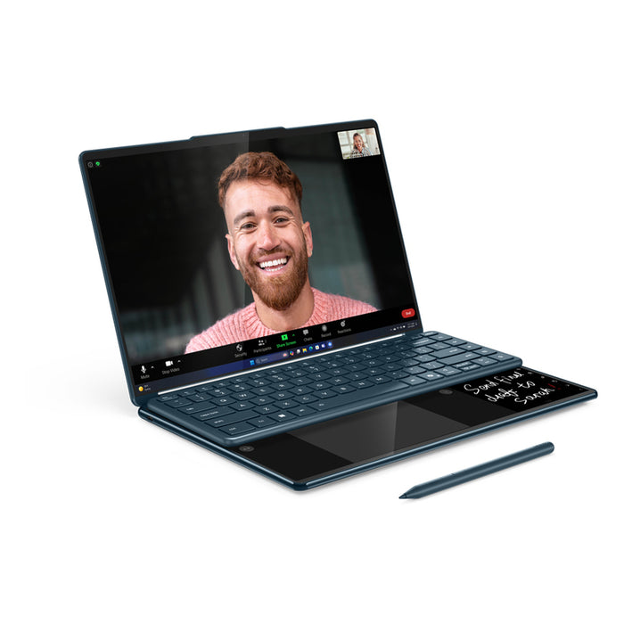 LENOVO Yoga Book 9 Intel Core Ultra 7 255H 14 инча 2.8K OLED 500N 120Hz 32GB DDR5x 1TB PCIe W11H Tidal Teal