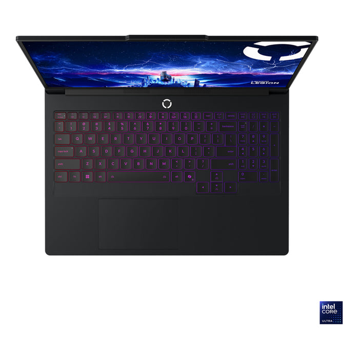 Гейминг лаптоп LENOVO Legion Pro 7 16IAX10H 83F500G8BM 16.0 ", INTEL CORE ULTRA 9 275HX, RAM 64 GB, SSD 1000 GB, NVIDIA GEFORCE RTX5080, 16 GB GDDR7, ECLIPSE BLACK