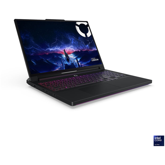 Гейминг лаптоп LENOVO Legion Pro 7 16IAX10H 83F500G8BM 16.0 ", INTEL CORE ULTRA 9 275HX, RAM 64 GB, SSD 1000 GB, NVIDIA GEFORCE RTX5080, 16 GB GDDR7, ECLIPSE BLACK