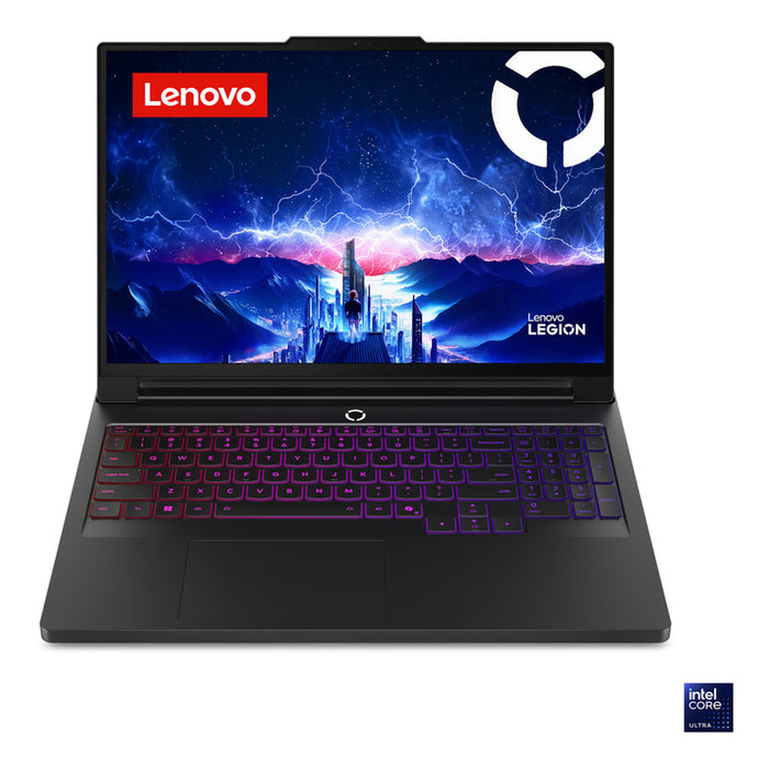 Гейминг лаптоп LENOVO Legion Pro 7 16IAX10H 83F500G8BM 16.0 ", INTEL CORE ULTRA 9 275HX, RAM 64 GB, SSD 1000 GB, NVIDIA GEFORCE RTX5080, 16 GB GDDR7, ECLIPSE BLACK