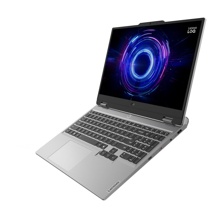 Гейминг лаптоп LENOVO LOQ 15IRX10 83JE00ABBM 15.6 ", INTEL CORE I7-13650HX, RAM 32 GB, SSD 1000 GB, NVIDIA GEFORCE RTX5070, 8 GB GDDR7, LUNA GREY