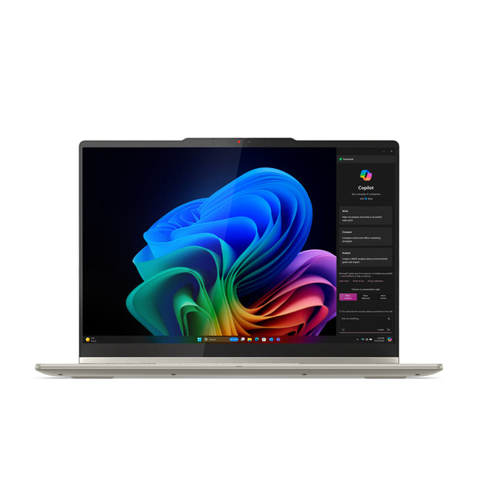 LENOVO Yoga 7 2-в-1 Intel Core Ultra 7 258V 14-инчов 2.8K OLED 500N сензорен екран 32GB DDR5 1TB W11H Seashell + писалка