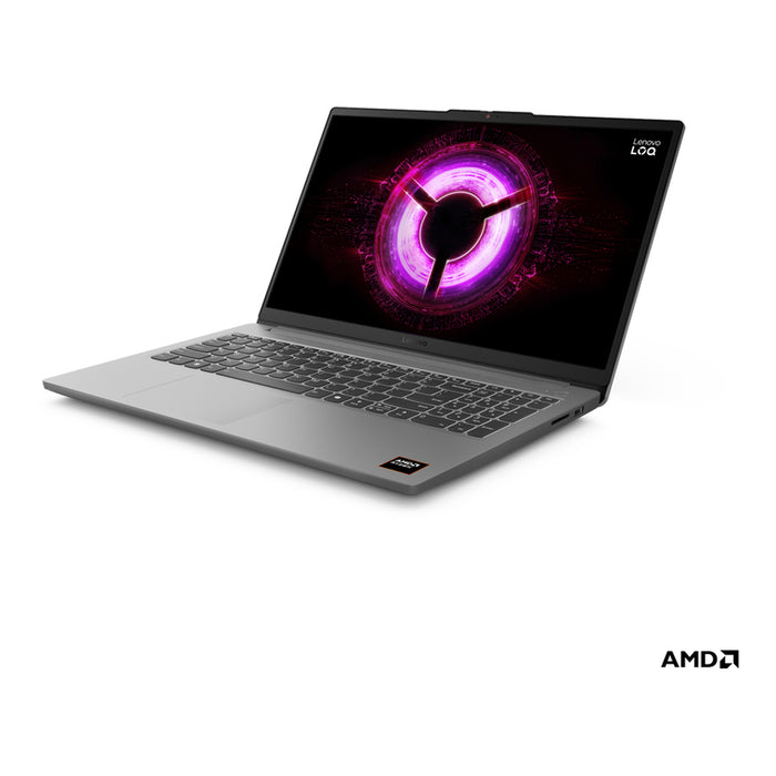 Гейминг лаптоп LENOVO LOQ ESSENTIAL 15ARP10E 83S0004XBM 15.6 ", AMD RYZEN 7 7735HS, RAM 16 GB, SSD 512 GB, NVIDIA GEFORCE RTX3050, 6 GB GDDR6, WINDOWS 11, LUNA GREY
