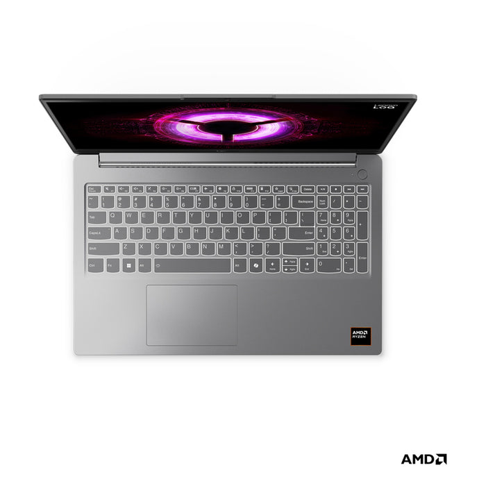 Гейминг лаптоп LENOVO LOQ ESSENTIAL 15ARP10E 83S0004XBM 15.6 ", AMD RYZEN 7 7735HS, RAM 16 GB, SSD 512 GB, NVIDIA GEFORCE RTX3050, 6 GB GDDR6, WINDOWS 11, LUNA GREY