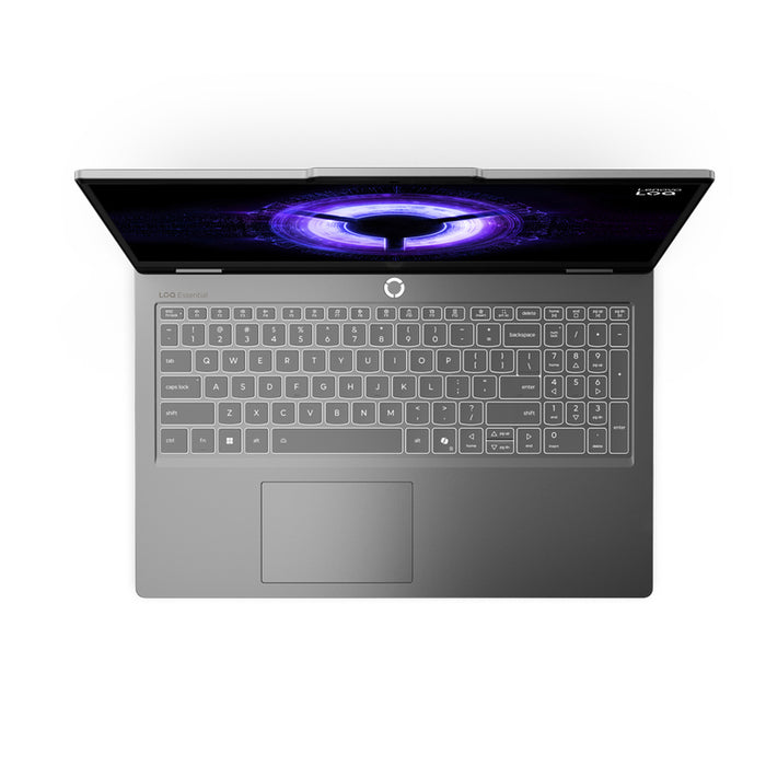 Гейминг лаптоп LENOVO LOQ Essential 15IRX11 83SC005ABM 15.6 ", INTEL CORE I5-13450HX, RAM 16 GB, SSD 1000 GB, NVIDIA GEFORCE RTX5060, 8 GB GDDR7, LUNA GREY